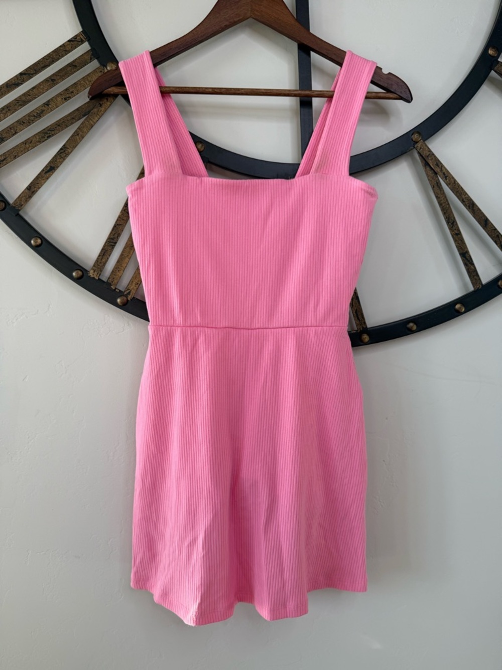 PINK Victoria's Secret Ribbed Pink Mini Dress